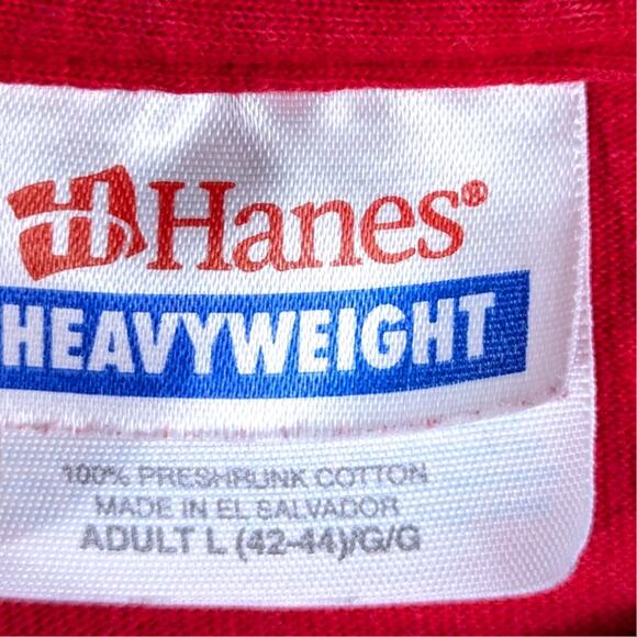 Pi Kappa Phi Fox Hunt 2008 T Shirt L Red Hanes Heavyweight University of Alabama - Picture 3 of 6